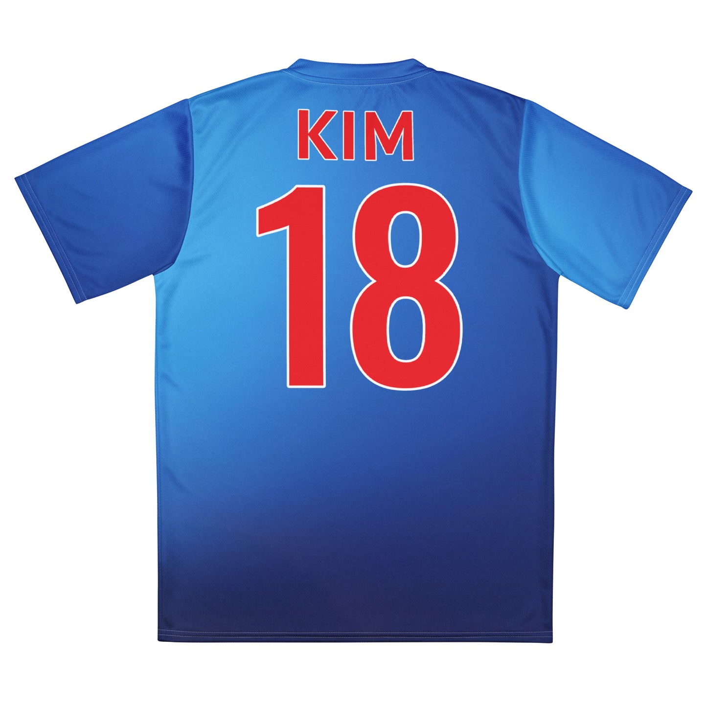 Unisex Golf Jersey – Tom Kim #18 – Flag of South Korea (Back Number Only) – White Outline