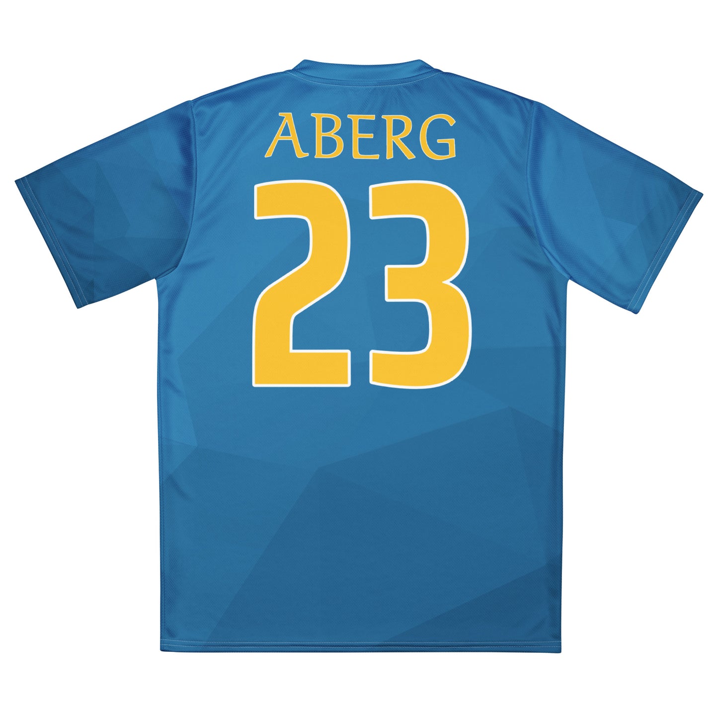 Unisex Golf Jersey – Ludvig Åberg #23 – Flag of Sweden