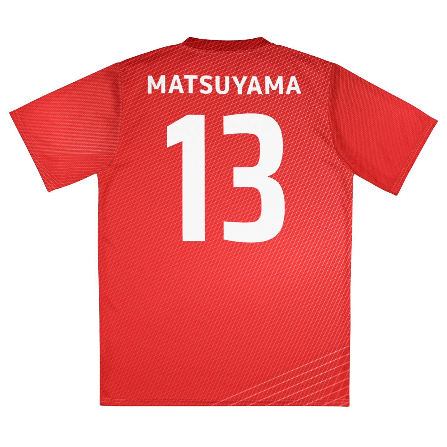 Unisex Golf Jersey – Hideki Matsuyama #13 – Flag of Japan (Back Number Only)