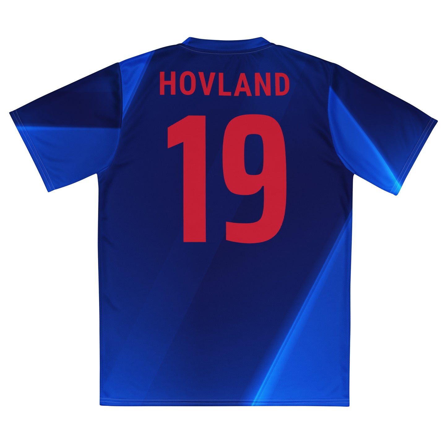 Unisex Golf Jersey – Viktor Hovland #19 – Flag of Norway