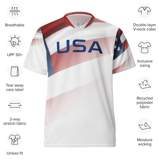 Unisex Golf Jersey – Justin Thomas #13 (Back Number Only) – Smaller Number