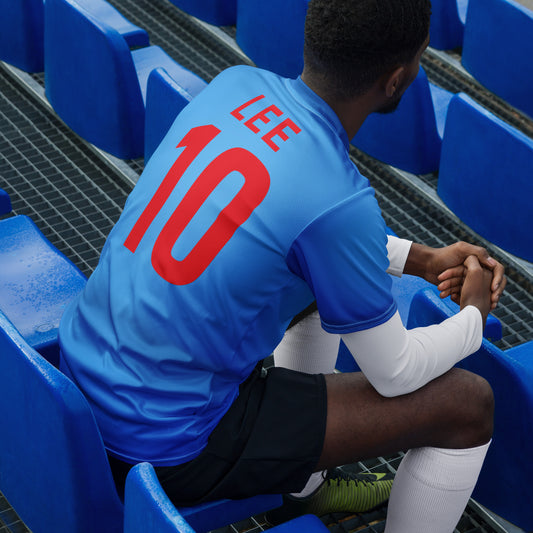 Unisex Golf Jersey – K.H. Lee #10 – Flag of South Korea